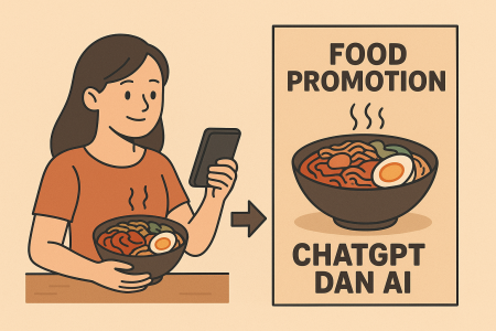 ai untuk foto makanan