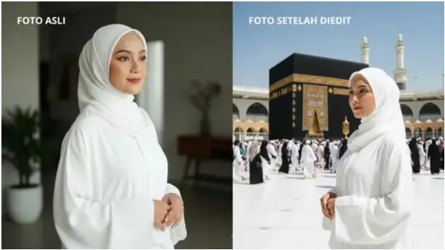 Cara Membuat Foto Umroh