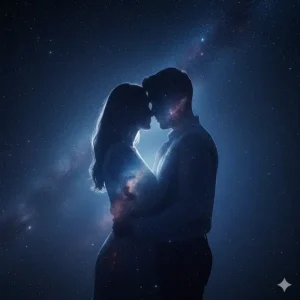 wallpaper couple double exposure