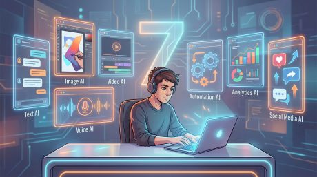 jenis-jenis AI untuk konten kreator