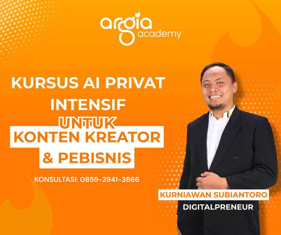 Kursus Ai untuk Konten Kreator dan Pebisnis