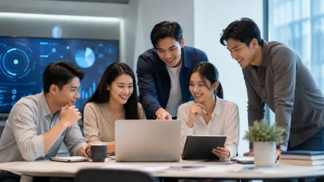 Poster Cara Membuat Program Reskilling Karyawan