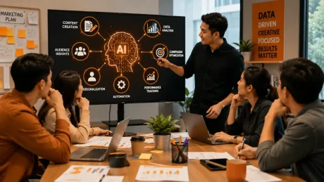 penggunaan AI untuk tim marketing