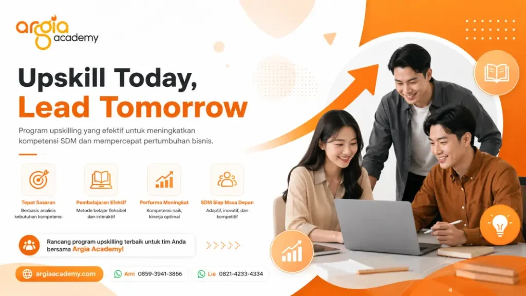 poster cara membuat program upskilling karyawan