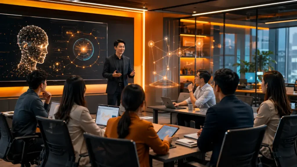 tren corporate training di era AI