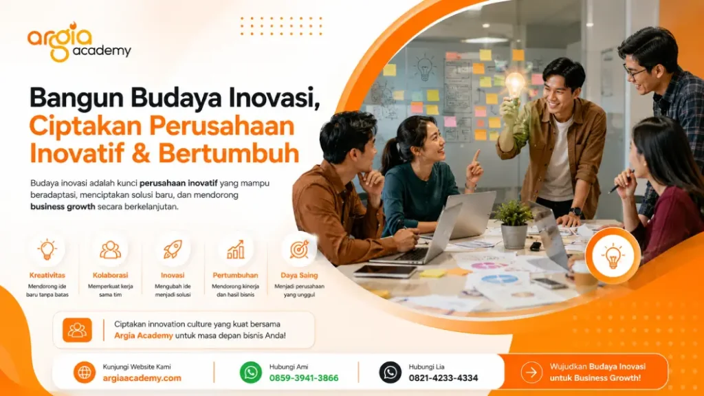 poster cara membuat budaya inovasi di perusahaan