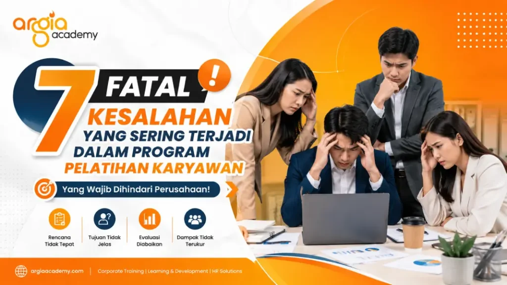 poster kesalahan yang sering terjadi dalam program pelatihan karyawan