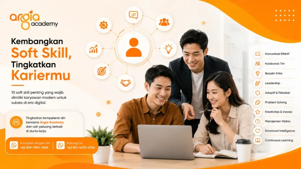 poster soft skill yang wajib dimiliki karyawan modern