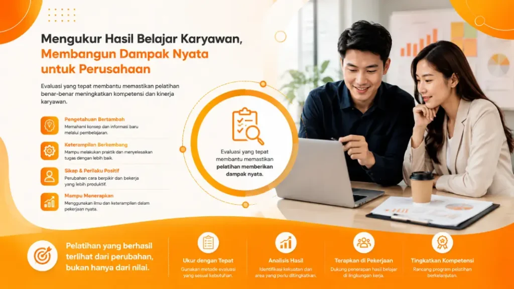 Poster Hasil belajar karyawan