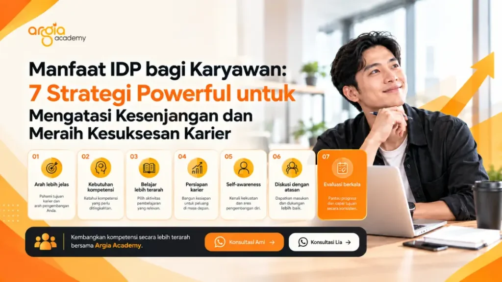 poster manfaat IDP bagi karyawan