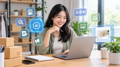cara menggunakan AI untuk digital marketing UMKM